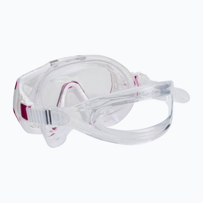 Potápačská maska TUSA Freedom Elite ružovo-čierna M-1003 4