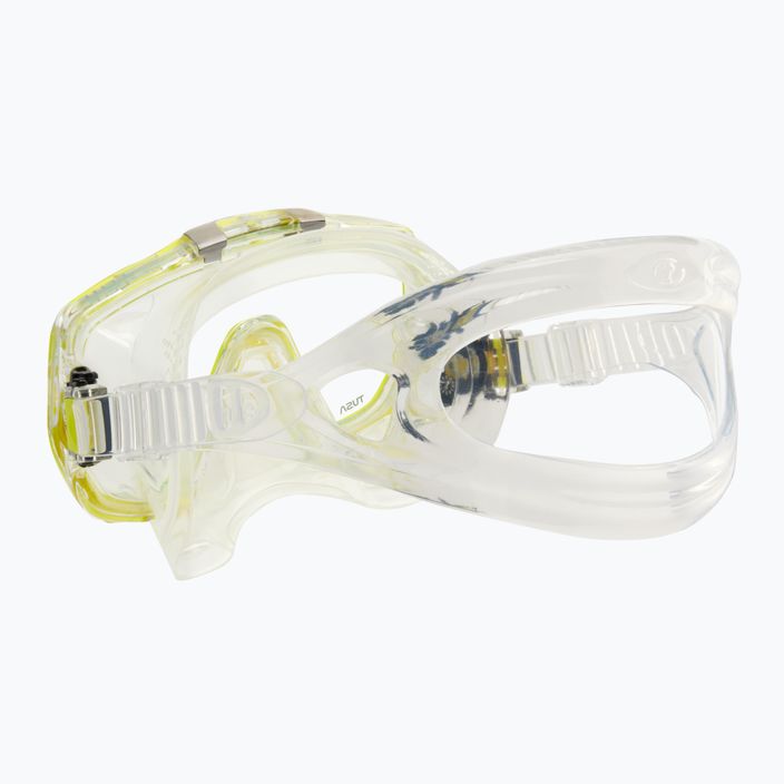 Potápačská maska TUSA Freedom Elite žltej farby M-1003 4