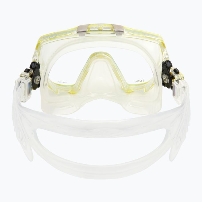 Potápačská maska TUSA Freedom Elite žltej farby M-1003 5
