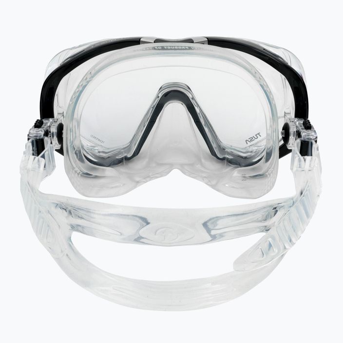 Potápačská maska TUSA Tri-Quest Fd čierna a číra M-3001 5