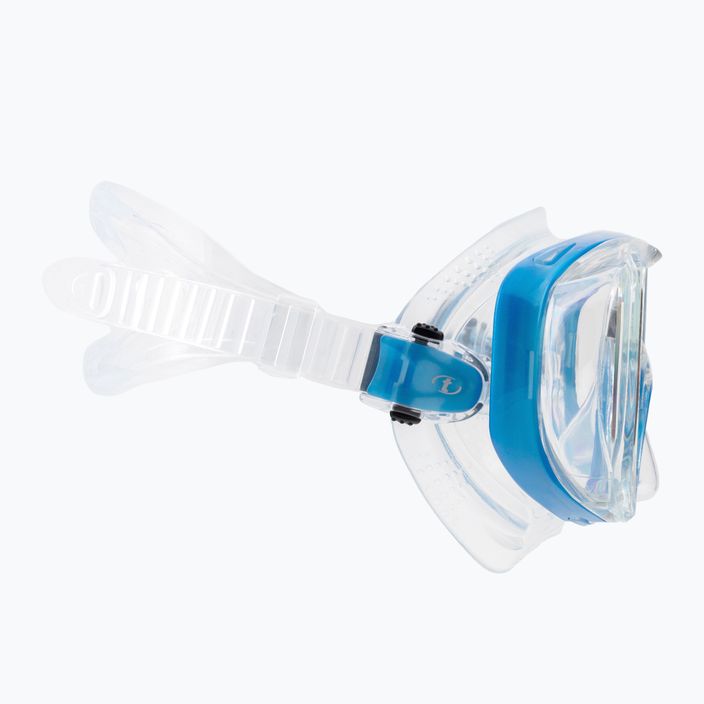Potápačská maska TUSA Tri-Quest Fd Blue and Clear M-3001 3