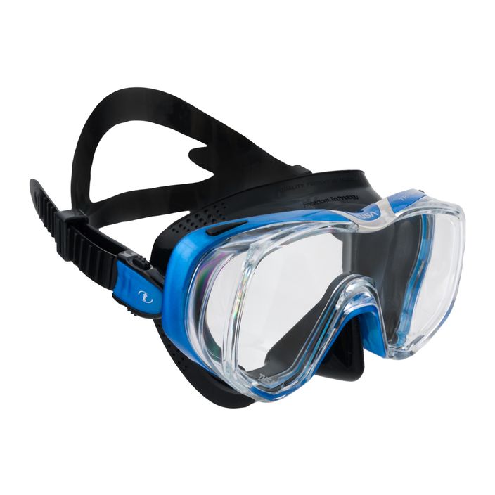 Potápačská maska TUSA Tri-Quest Fd Black/Blue M-3001 2