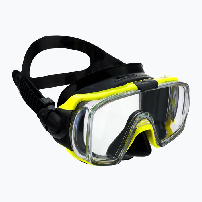 Potápačská maska TUSA Sportmask čierno-žltá UM-31QB FY