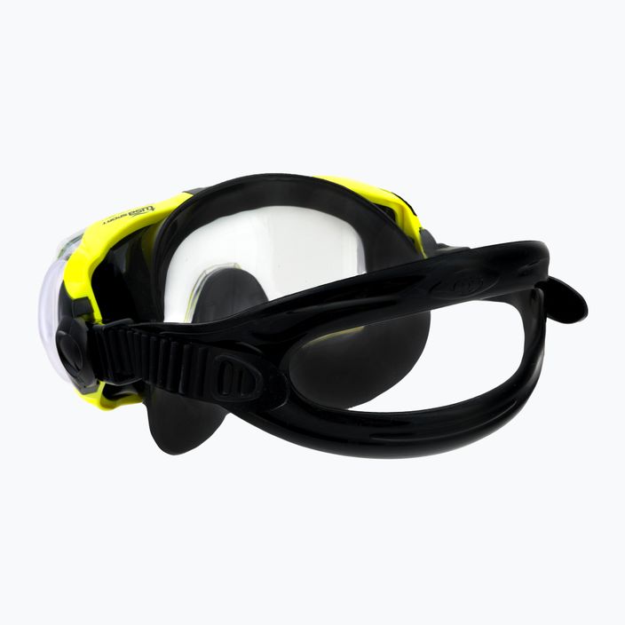 Potápačská maska TUSA Sportmask čierno-žltá UM-31QB FY 4