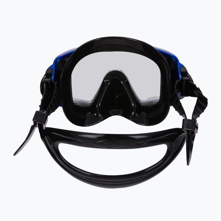 Potápačská maska TUSA Visio Tri-Ex čierno-modrá UM-31 5