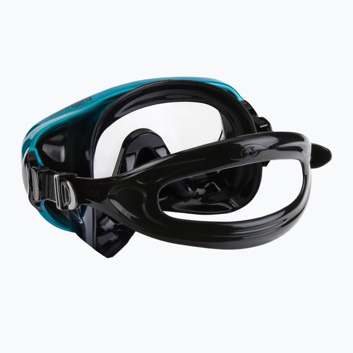 Potápačská maska TUSA Sportmask čierna/modrá UM-16QBFB 4