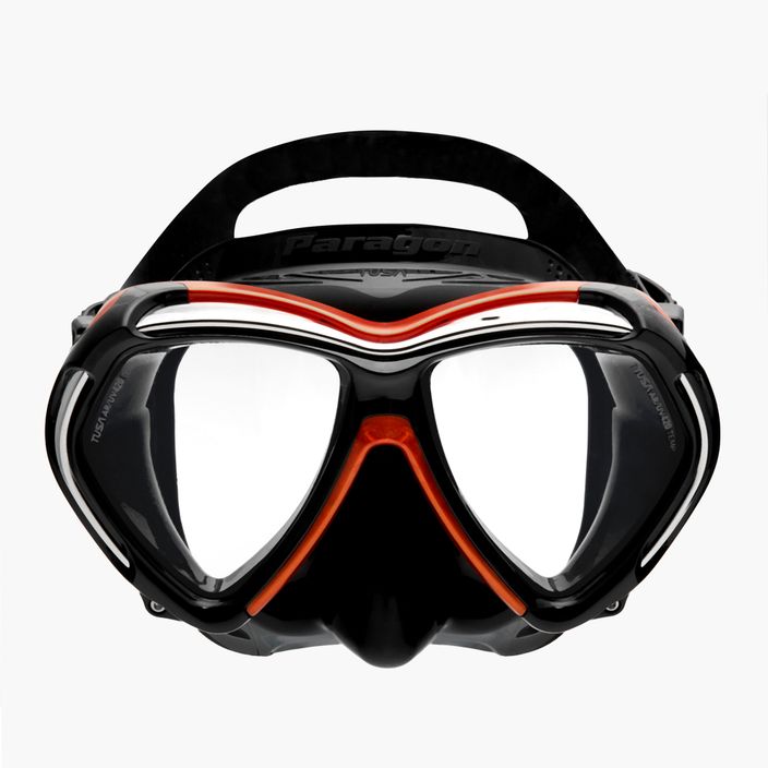 Potápačská maska TUSA Paragon black/orange M2001SQB EOA 2