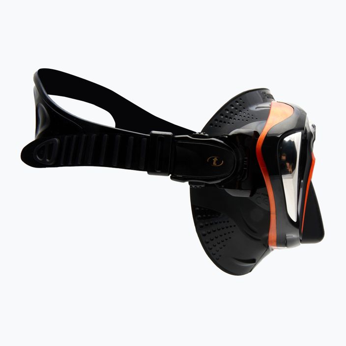 Potápačská maska TUSA Paragon black/orange M2001SQB EOA 3