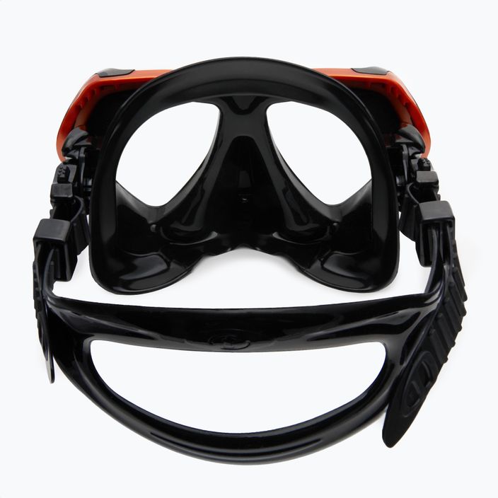 Potápačská maska TUSA Paragon black/orange M2001SQB EOA 5