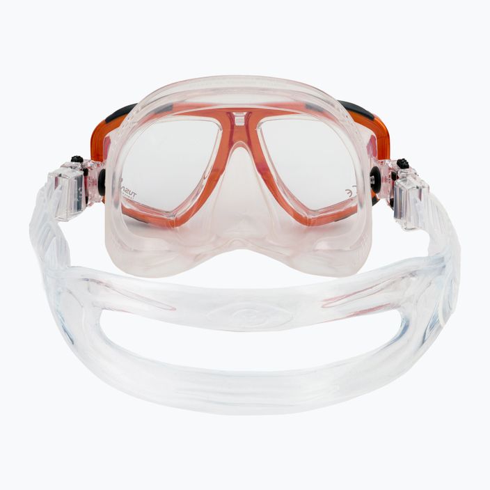 Potápačská maska TUSA Ceos Orange Clear 212 5