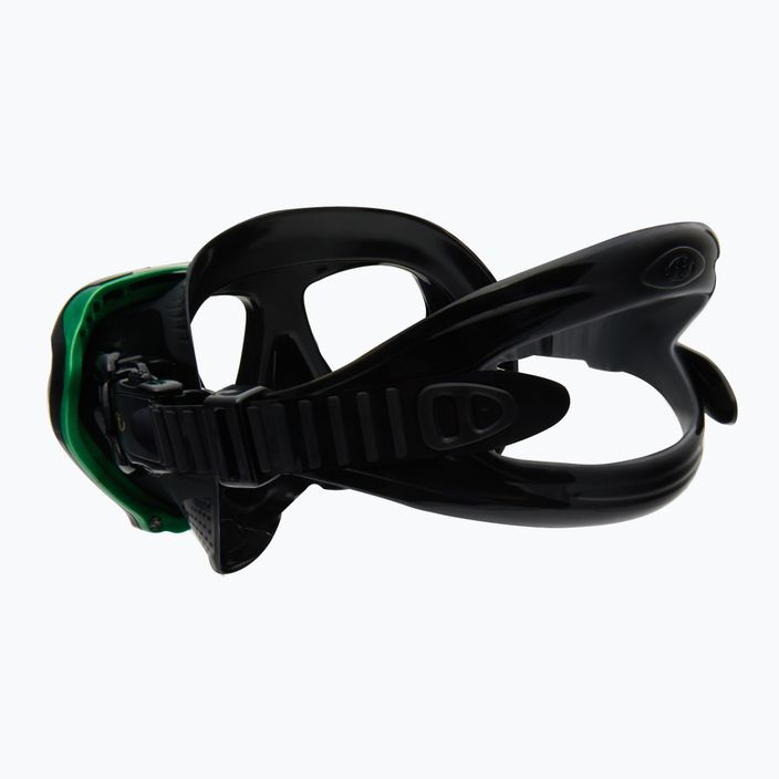 Potápačská maska TUSA Paragon čierno-zelená M-2001 4