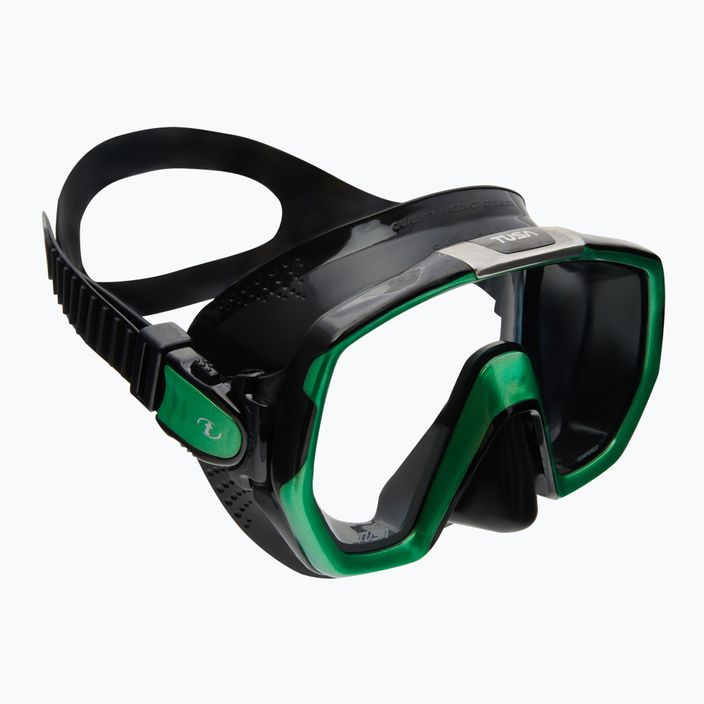 Potápačská maska TUSA Freedom Elite čierno-zelená 1003