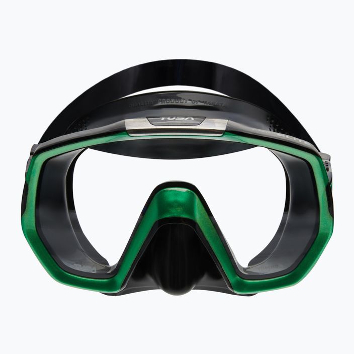 Potápačská maska TUSA Freedom Elite čierno-zelená 1003 2