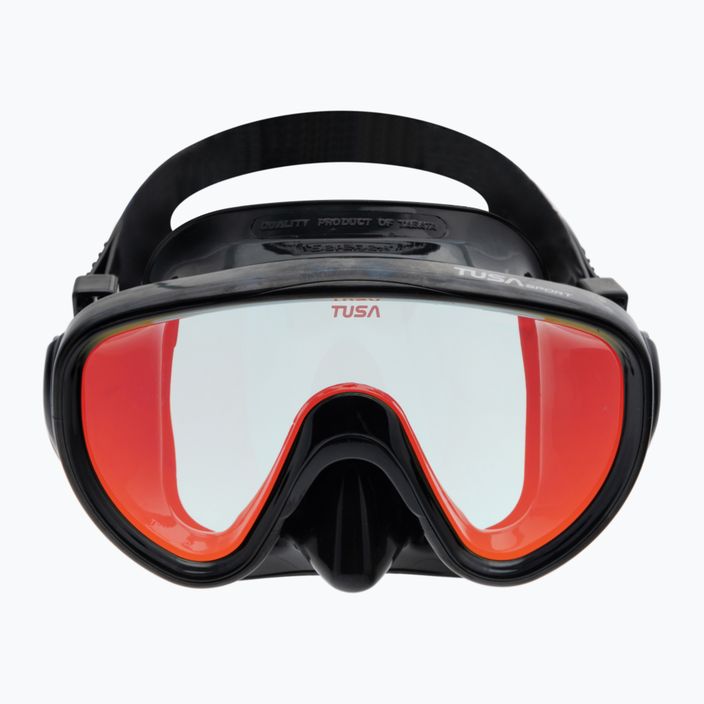 Potápačská súprava TUSA maska + šnorchel čierna UC-1625P 2