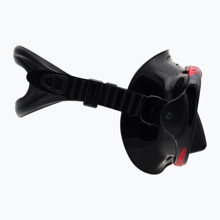 Potápačská súprava TUSA Powerview Maska + šnorchel čierno-červená UC 2425 3