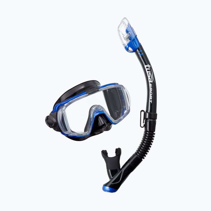 Potápačská súprava TUSA maska + šnorchel čierna UC-3125