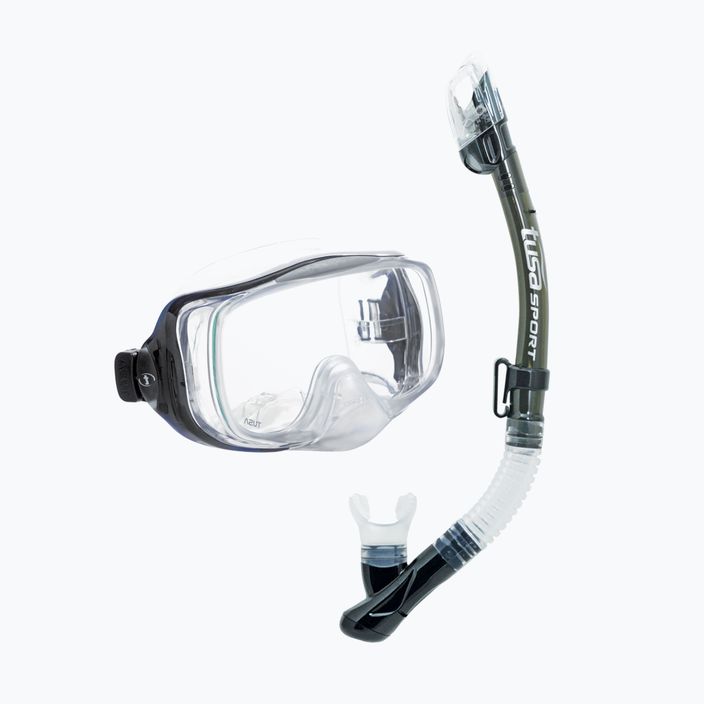 Potápačská súprava TUSA maska + šnorchel čierna UC-3325P 7