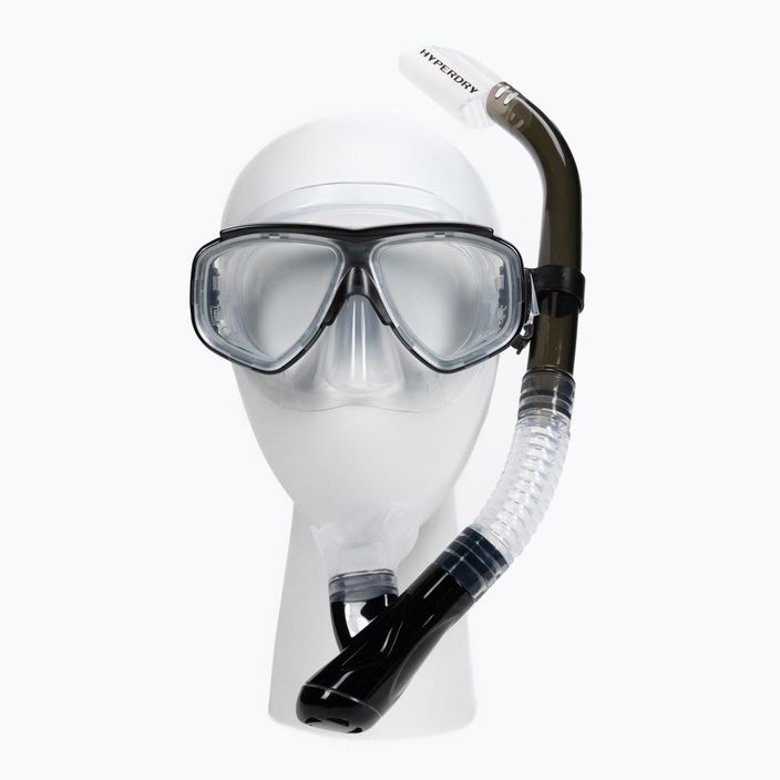 Potápačská súprava TUSA maska + šnorchel čierna UC-7519P 2