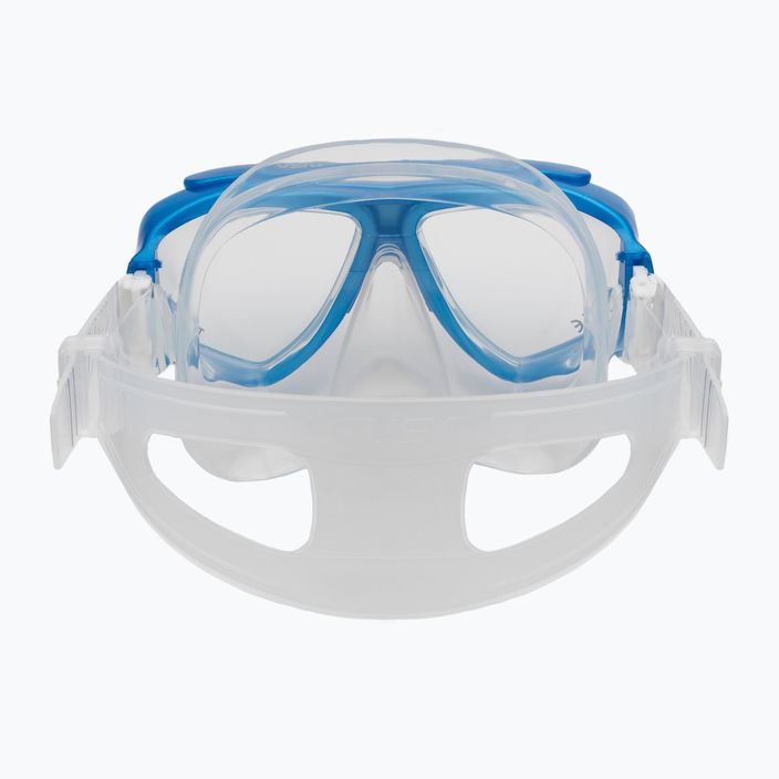 Potápačská súprava TUSA Maska + šnorchel modrá UC-7519P 5