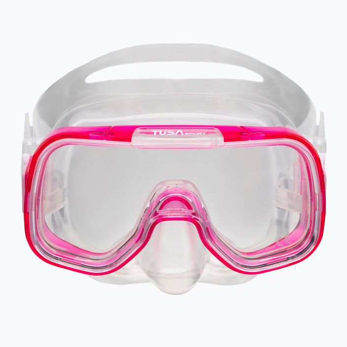 Detská potápačská súprava TUSA Maska + šnorchel MINI-KLEIO ružová UC-2022P 2