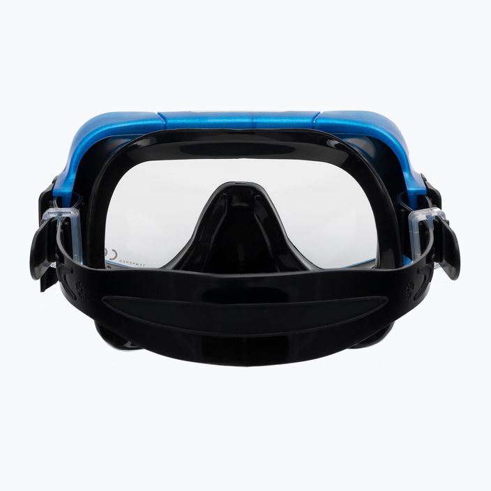 Potápačská súprava TUSA maska + šnorchel čierna UC-2022P 5