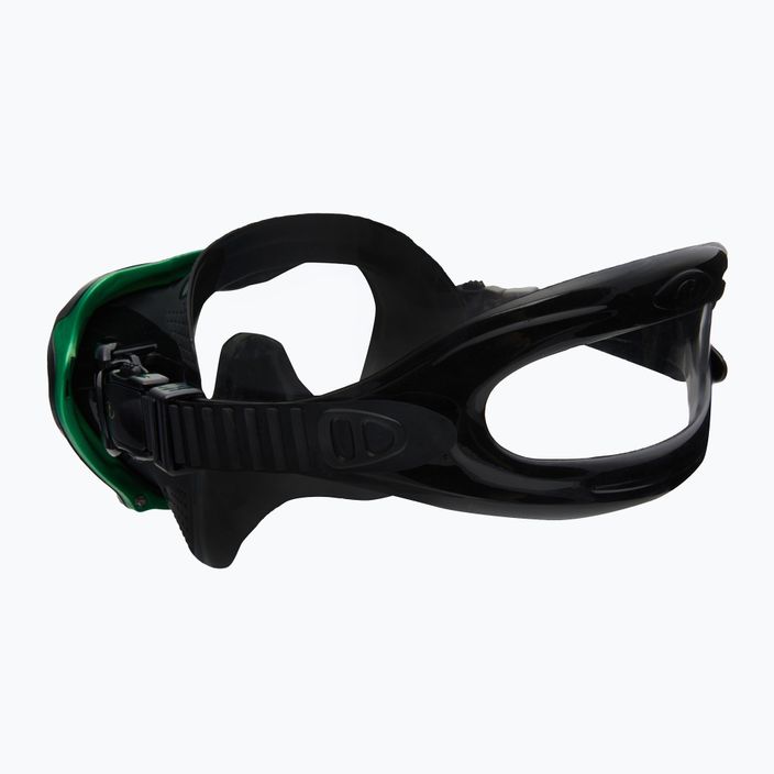 TUSA Paragon S Mask potápačská maska čierno-zelená M-1007 4