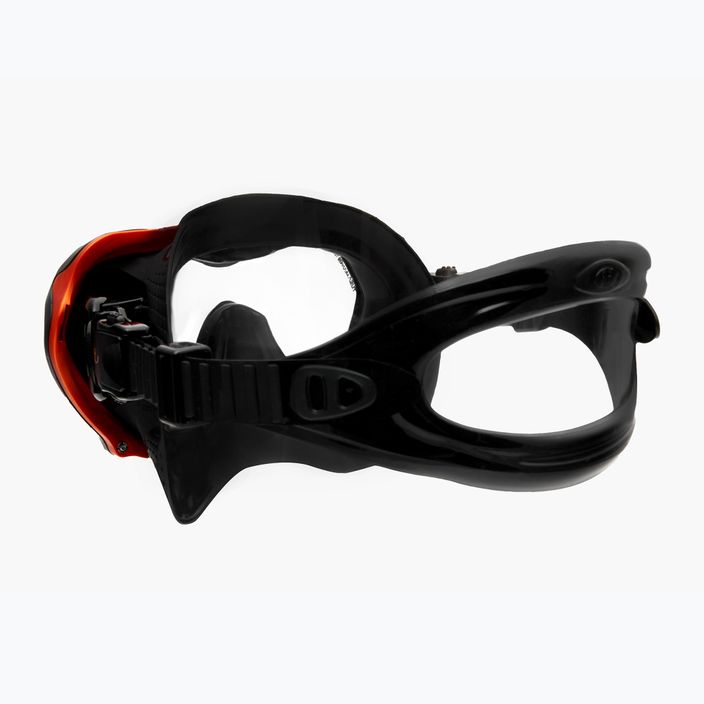 Potápačská maska TUSA Paragon S Mask čierno-oranžová M-1007 4