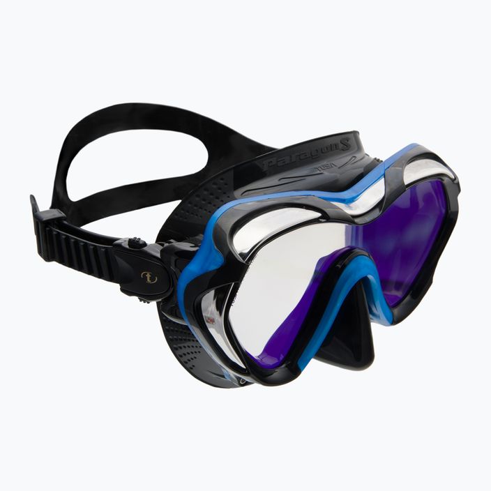 Potápačská maska TUSA Paragon S Mask čierno-modrá M-1007