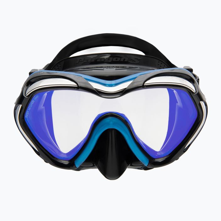 Potápačská maska TUSA Paragon S Mask čierno-modrá M-1007 2