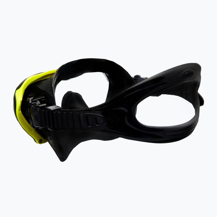 Potápačská maska TUSA Paragon S Mask čierno-žltá M-1007 4