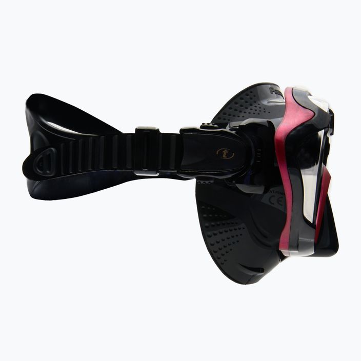 TUSA Paragon S Mask potápačská maska čierna/ružová M-1007 3