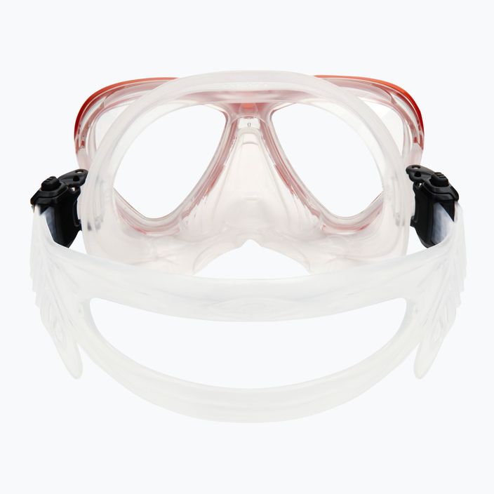 Potápačská maska TUSA Intega Orange and Clear 2004 5