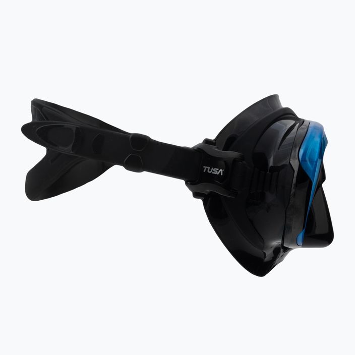 TUSA Intega Mask potápačská maska čierno-modrá M-2004 3