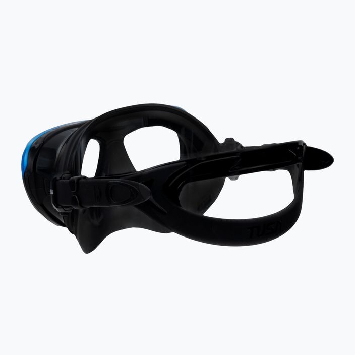 TUSA Intega Mask potápačská maska čierno-modrá M-2004 4
