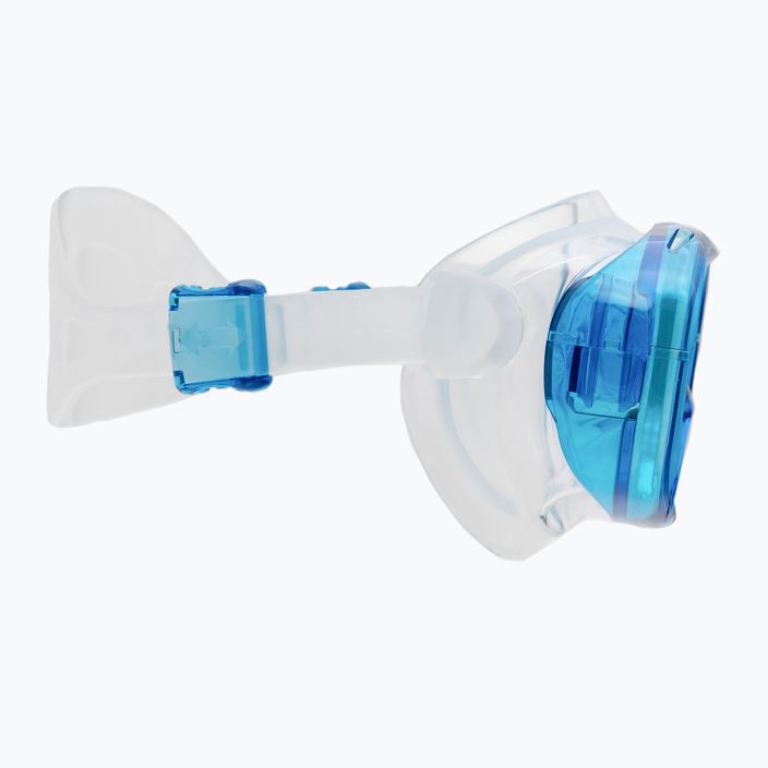 Potápačská súprava TUSA maska + šnorchel modrá UC-0211PCP 3