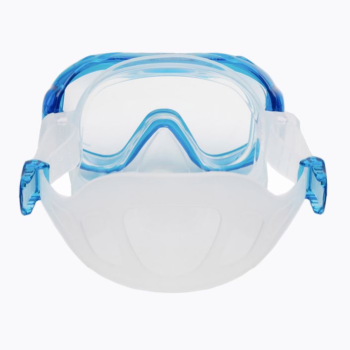 Potápačská súprava TUSA maska + šnorchel modrá UC-0211PCP 5