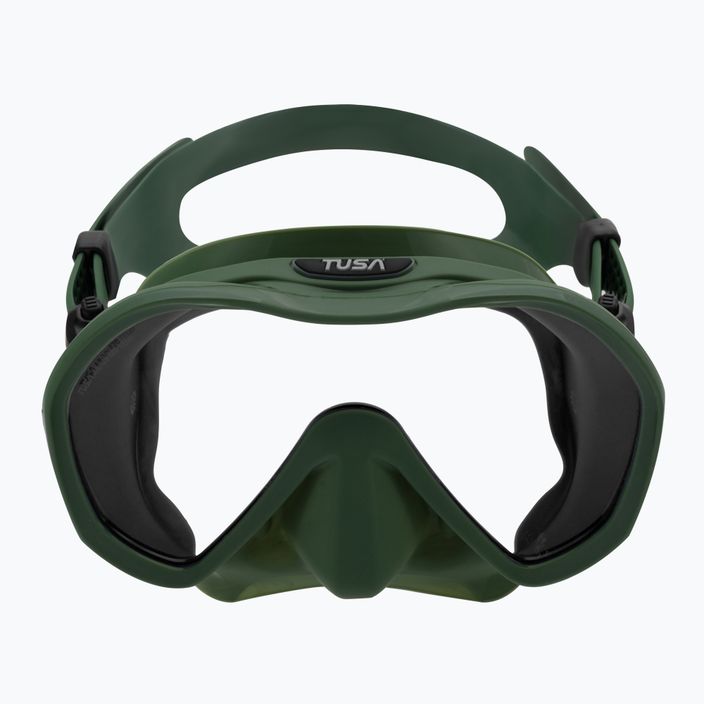 Potápačská maska Tusa Zeense Pro zelená M1010S 2