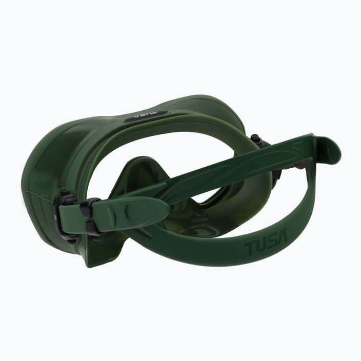 Potápačská maska Tusa Zeense Pro zelená M1010S 4