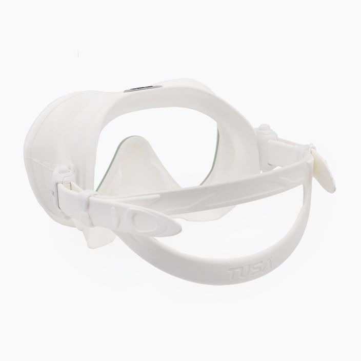 Potápačská maska Tusa Zeense Pro biela M1010 4