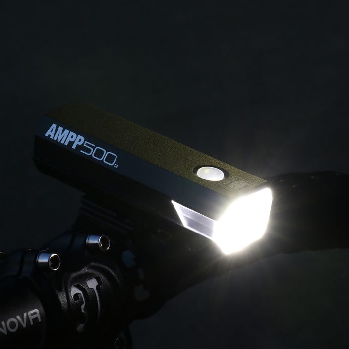 Svetlo na bicykel CatEye AMPP 500 l HL-EL085RC čierne predné 3