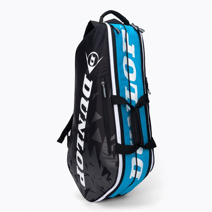 Tenisová taška Dunlop Tour 2.0 6RKT 73,9 l čierno-modrá 817243 2
