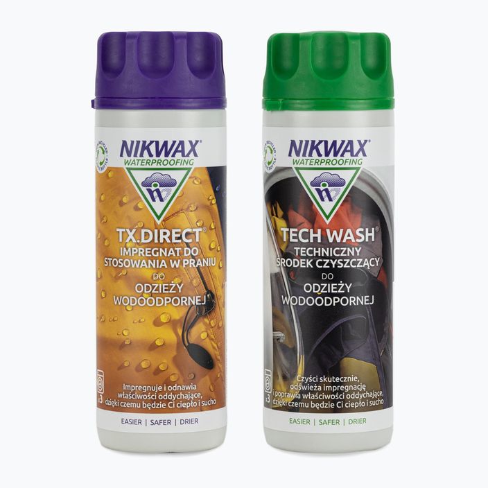 Nikwax Tech Wash + TX-Direct sada na impregnáciu odevov 2x300ml 103