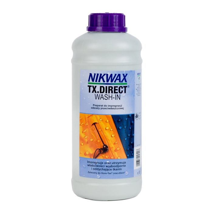 Nikwax TX Clothing Waterproofer. Priame umývanie 1 l 253 2