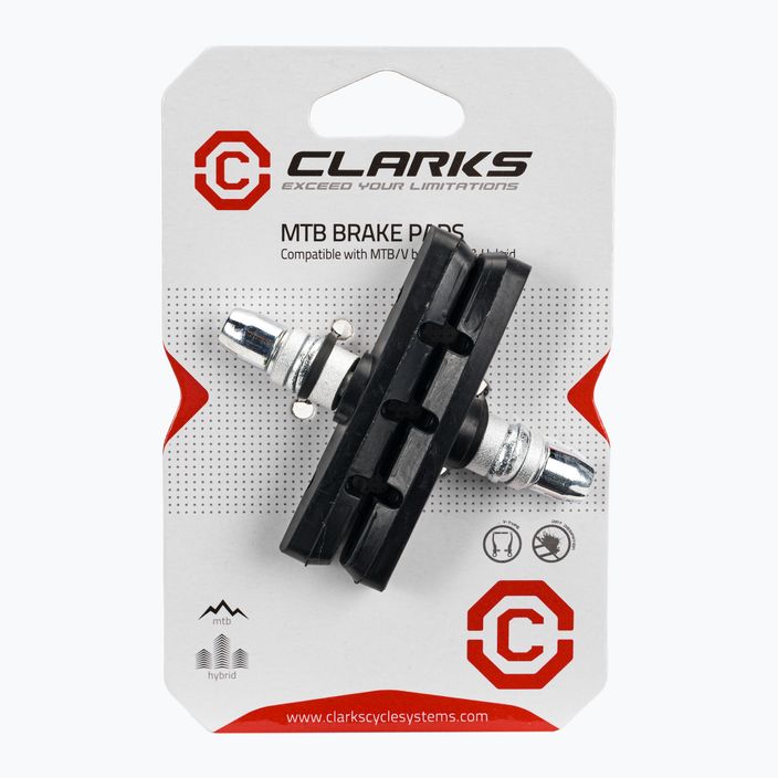 Brzdové doštičky Clarks MTB čierne CLA-CP510