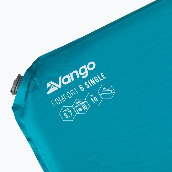 Samonafukovacia karimatka Vango Comfort Single 5 cm modrá SMQCOMFORB36A11 3