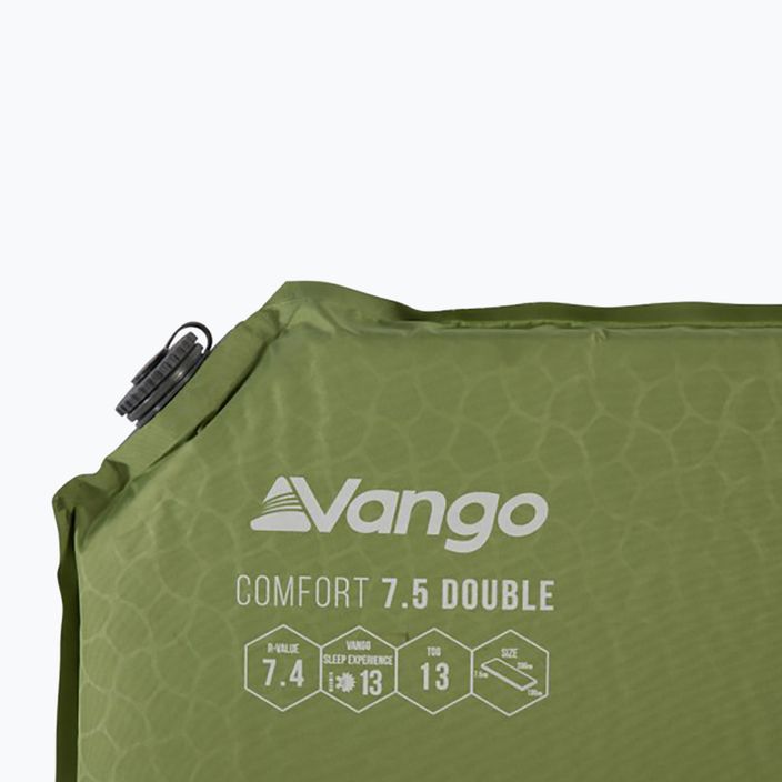 Samonafukovacia karimatka Vango Comfort Double 7,5 cm zelená SMQCOMFORH09A05 5