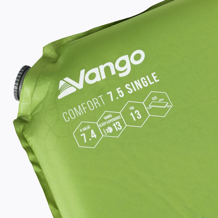 Samonafukovacia karimatka Vango Comfort Single 7,5 cm zelená SMQCOMFORH09A12 3