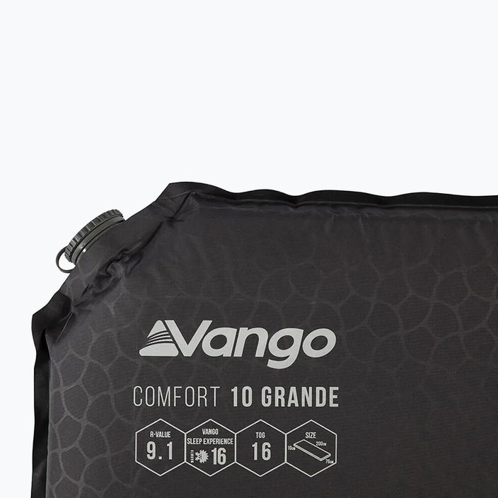 Samonafukovacia karimatka Vango Comfort 10 Grande shadow grey 2