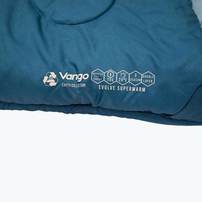 Vango Evolve Superwarm Single spací vak modrý SBREVOLVEM23TJ8 10