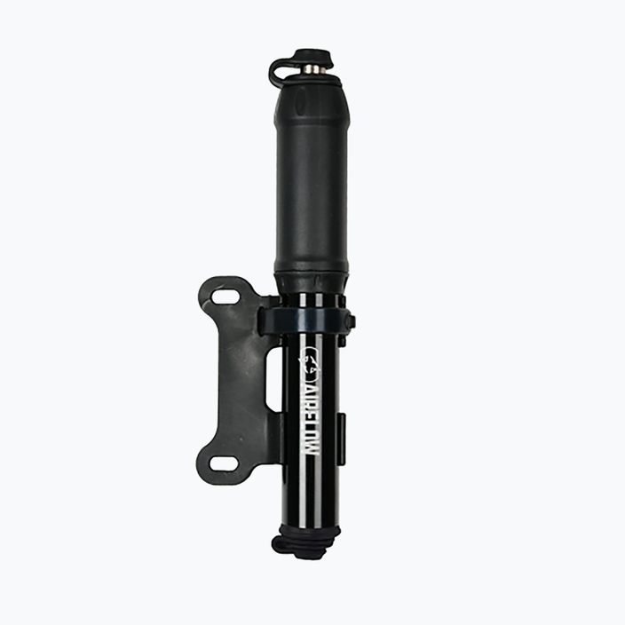 Cyklistická pumpa OXC Mini Alu Switch Alloy black